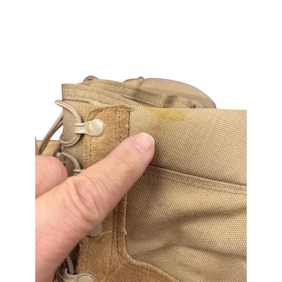 Belleville 390DES mens tan USA hot weather combat boots Sz 11.5 R SKU 9344 main image 12